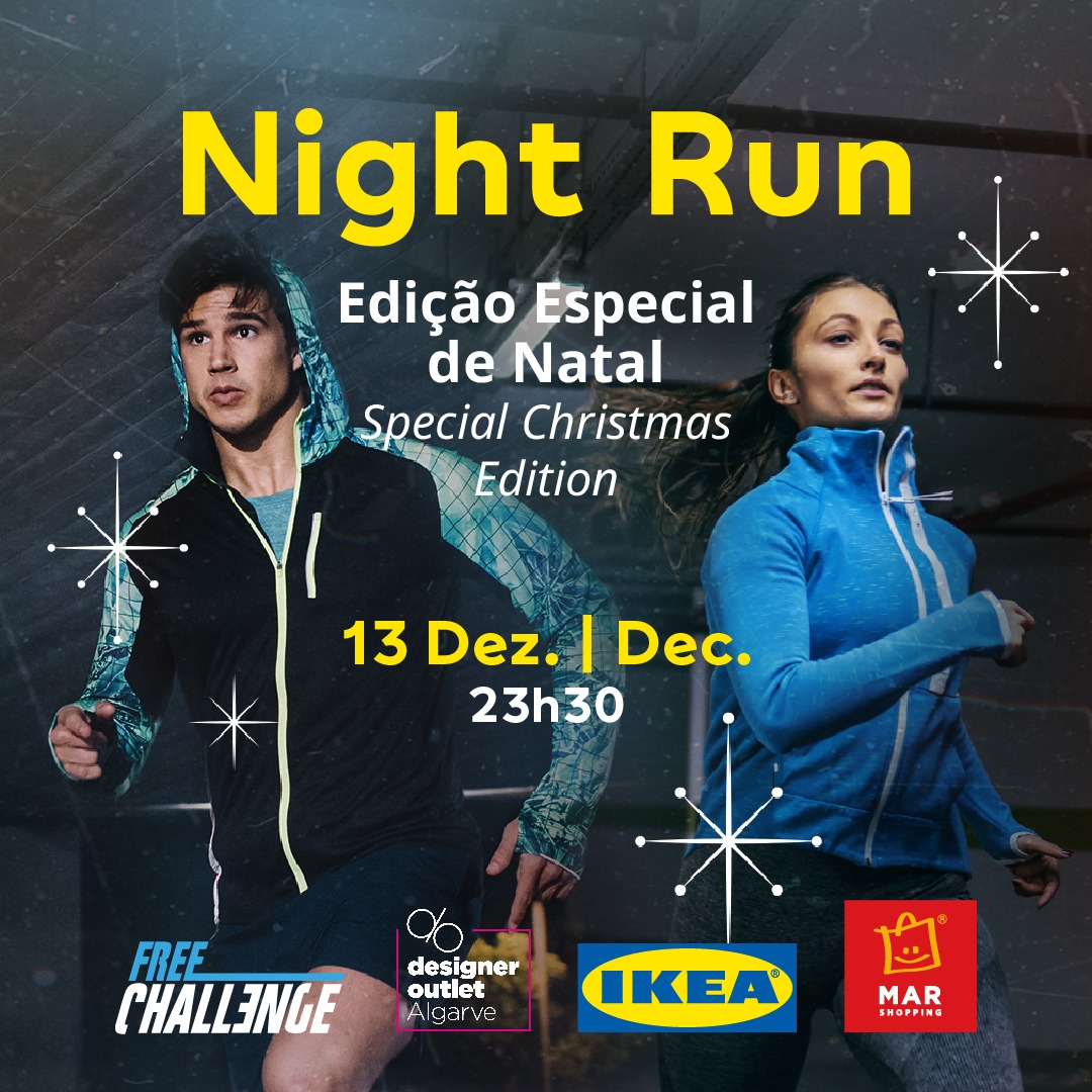 Christmas Night Run Mar Shopping Algarve