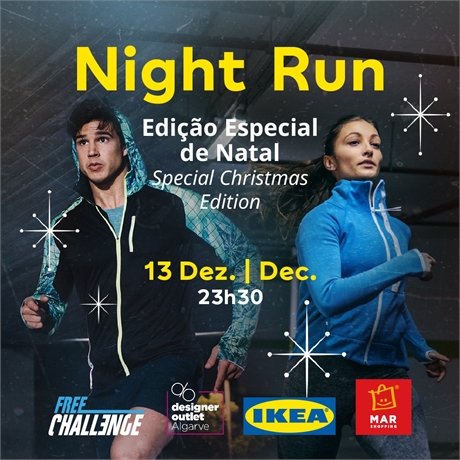 CHRISTMAS NIGHT RUN MAR SHOPPING ALGARVE